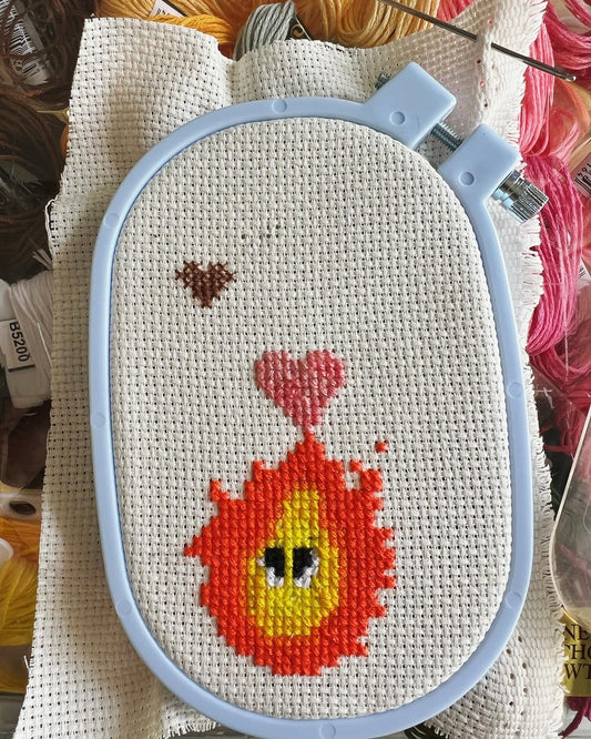 Cross-stitching doodle with Our Community Tools!