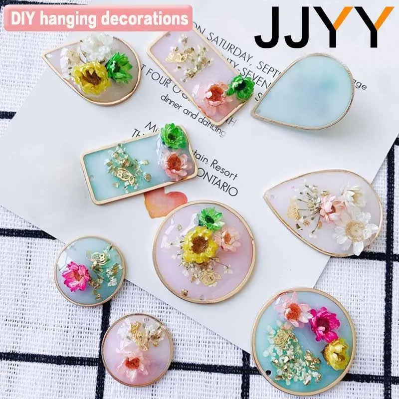 JJYY 1 Pack /100 Pcs Multicolor Mini Dried Flowers Diy Art Craft Epoxy Resin Candle Making Jewellery Home Party Decorative