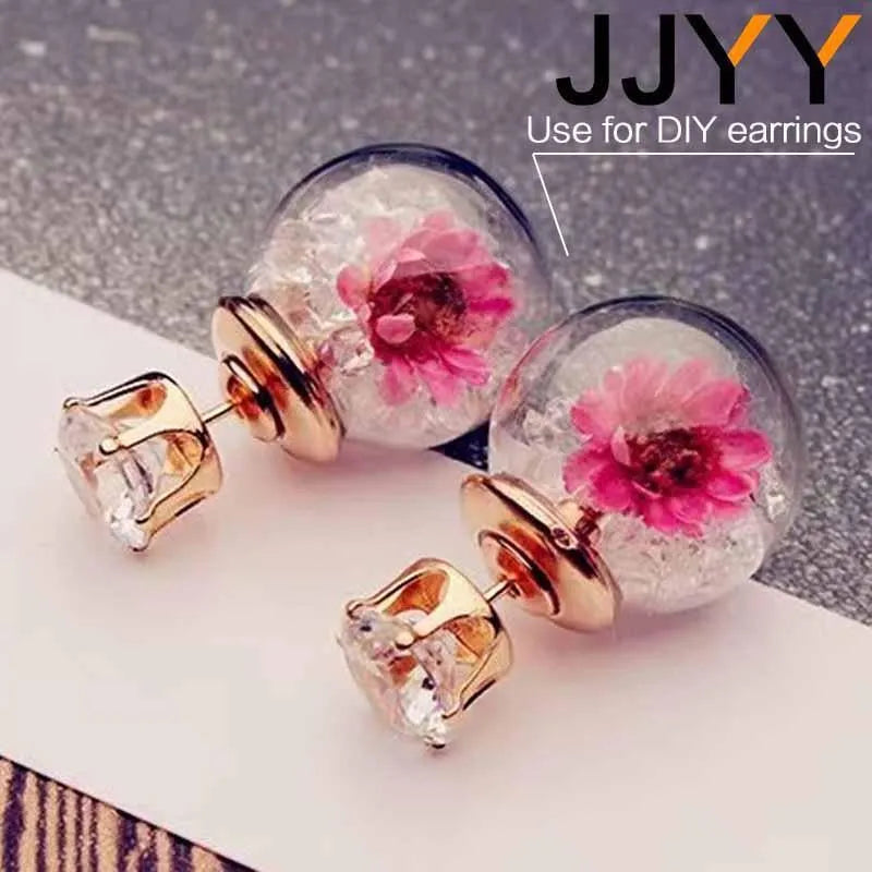 JJYY 1 Pack /100 Pcs Multicolor Mini Dried Flowers Diy Art Craft Epoxy Resin Candle Making Jewellery Home Party Decorative