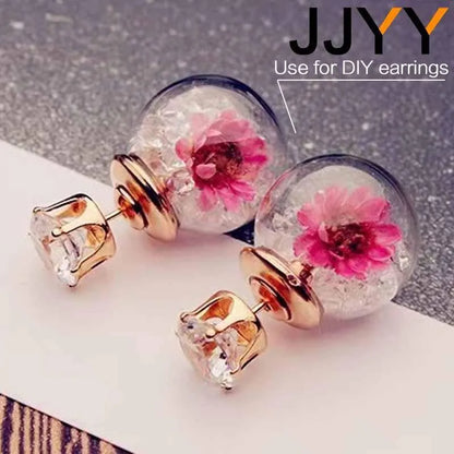 JJYY 1 Pack /100 Pcs Multicolor Mini Dried Flowers Diy Art Craft Epoxy Resin Candle Making Jewellery Home Party Decorative