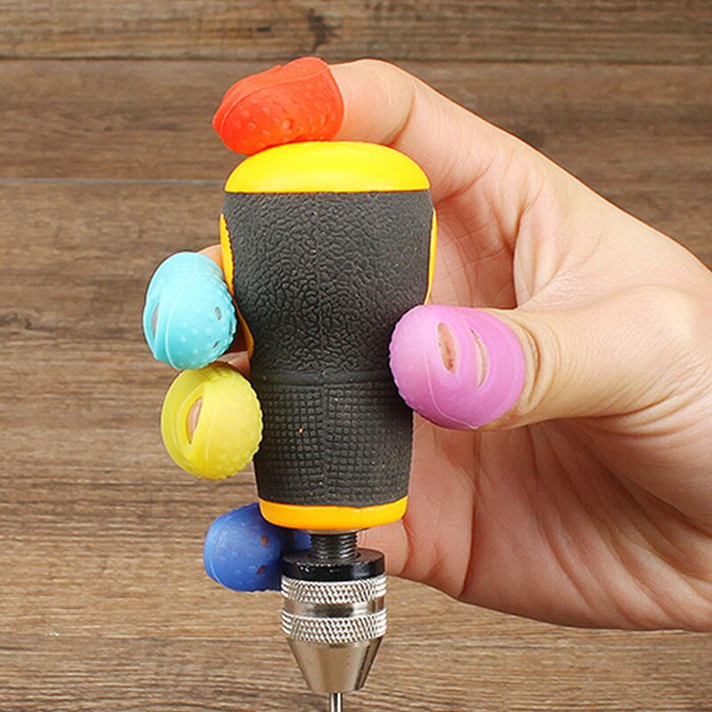 5pcs/Lot Multifunctional Silicone Thimbles