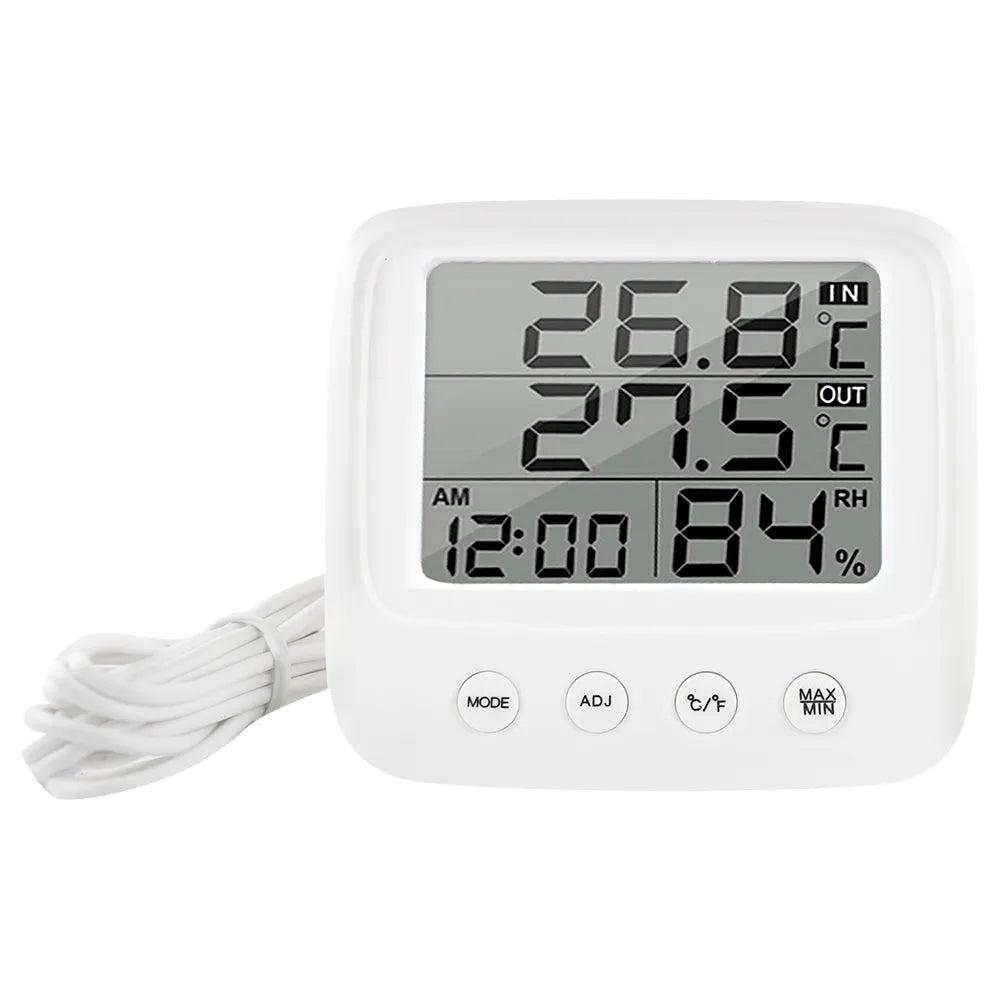 Digital LCD Indoor Convenient Temperature Sensor Humidity Meter Thermometer Hygrometer Gauge