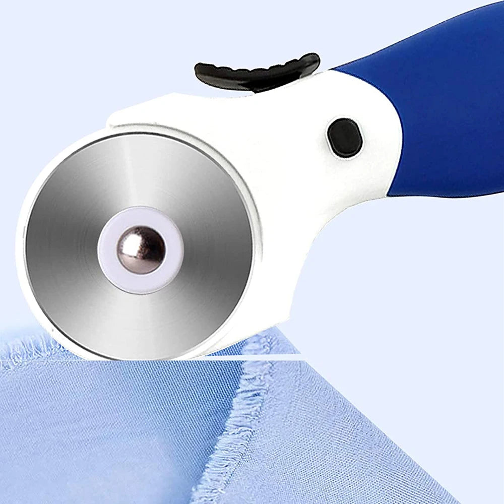 45MM Stainless Steel Rotary Cutter Blades for 45mm Rotary Cutter Blades Refill Cutting Tools for Fabric Quilting Sewing Supplies