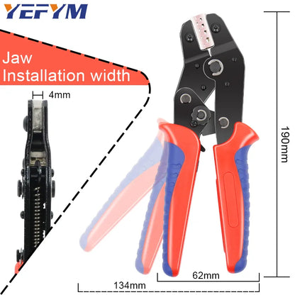 Crimping Pliers SN-48BS(=SN-48B+SN-28B) More Jaw for 2.8 4.8 6.3 VH3.96/Tube/Insulation Terminals Electrical Clamp Min Tools Set