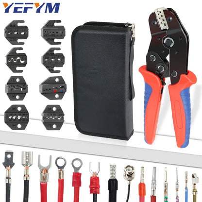 Crimping Pliers SN-48BS(=SN-48B+SN-28B) More Jaw for 2.8 4.8 6.3 VH3.96/Tube/Insulation Terminals Electrical Clamp Min Tools Set