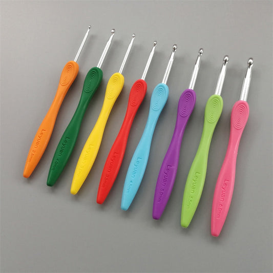 Crochet Hook Set Aluminum/Acrylic/Bamboo