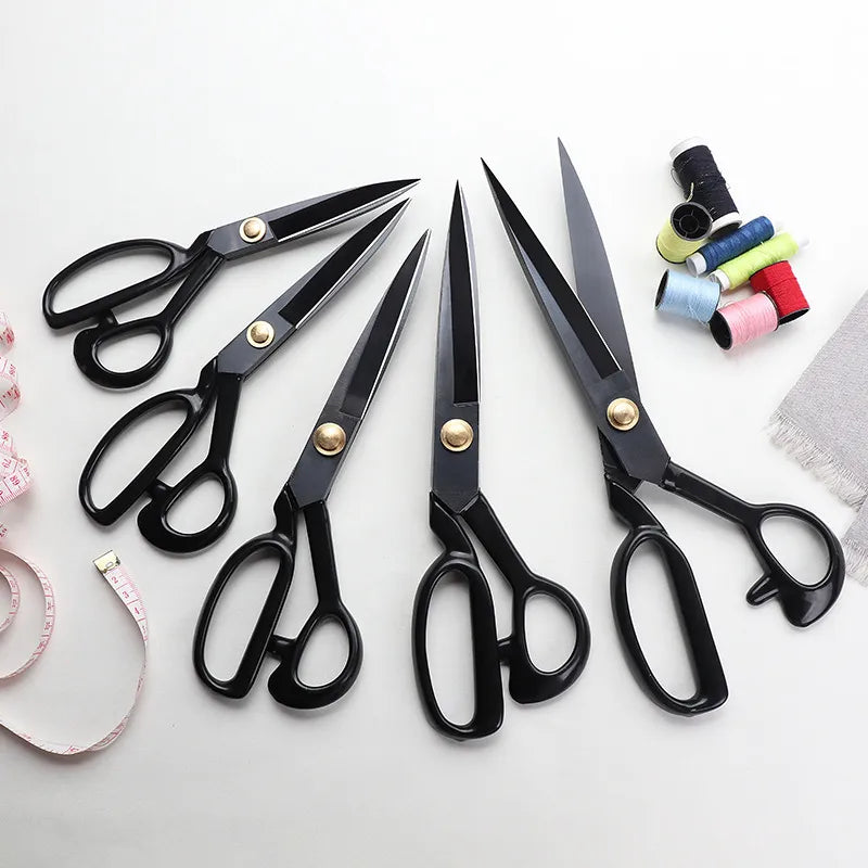 Professional Sewing Scissors Tailor's Scissors Fabric Needlework Cutting Scissors Dressmaker Shears kitchen scissors very sharp