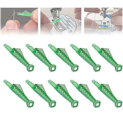 1/3/10PCS Fish Type Auto Needle Threader Wire Loop DIY Simple Threader For Sewing