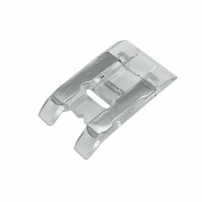 Clear Open Snap-on Satin Stitch Presser Foot For Domestic Household Multi-function Sewing Machine Accessories 5BB5171-1