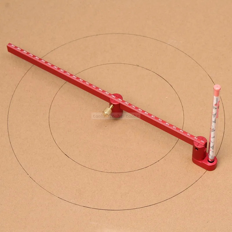 300mm Woodworking scribing Gauge Center Finder ruler scribing Circle ruler Woodworking Compass