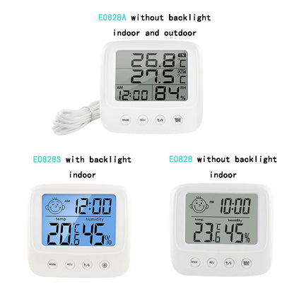 Digital LCD Indoor Convenient Temperature Sensor Humidity Meter Thermometer Hygrometer Gauge