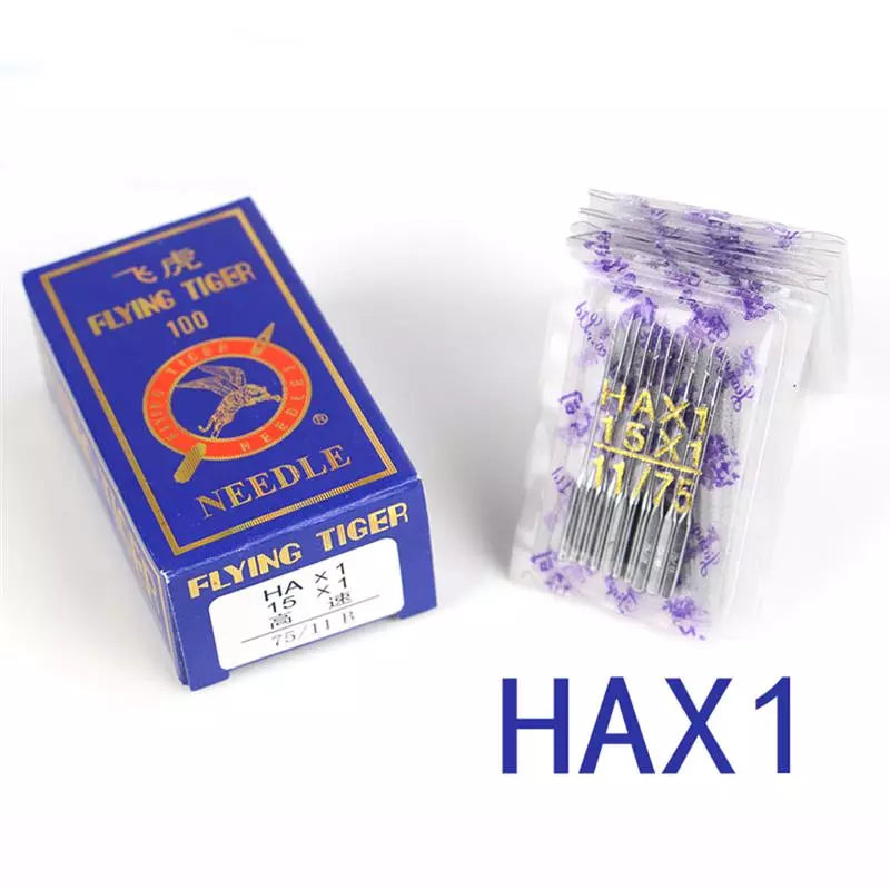 100 pcs High quality Household Sewing Machine Needles HAX1 #9 #11  #14 #16 #18 For Singer Brother Janome