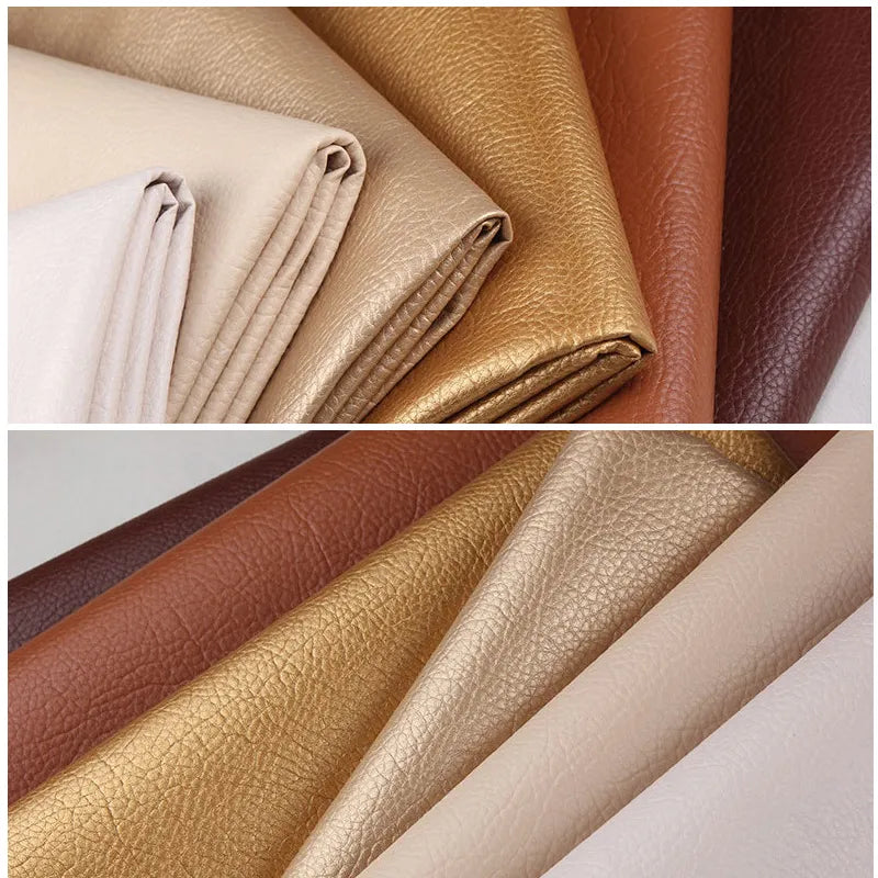 137x50cmPU leather self adhesive fix subsidies simulation skin back since the sticky rubber patch leather sofa fabrics DIY Craft