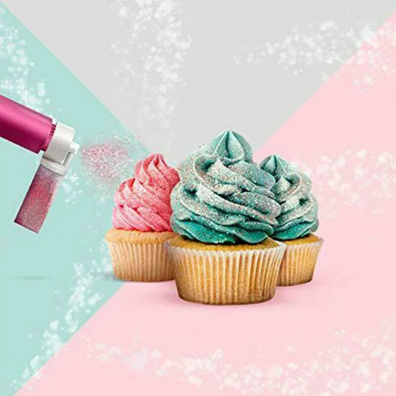 6 Colors Manual Pastry Airbrush Gun Cake Sprayer Airbrush Para Pasteleria Airbrush For Cake Kitchen Pastry Tool