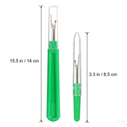 9pcs Thread Cutter Seam Ripper Stitch Unpicker Sewing Tool Plastic Handle Craft Tool Sewing Accessories (4 Small 5 Large) YJ260