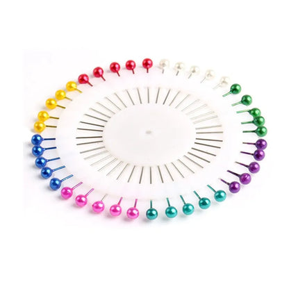 40/240/480pcs Sewing Accessories Round Pearl Straight Head Pins Dressmaking Faux Pear Corsage Pin for DIY 5BB5582