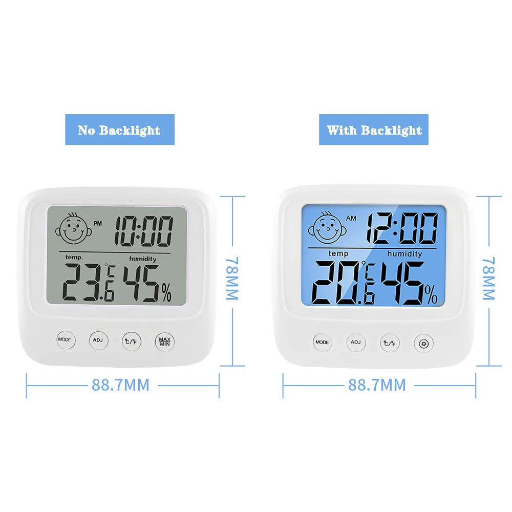 Digital LCD Indoor Convenient Temperature Sensor Humidity Meter Thermometer Hygrometer Gauge