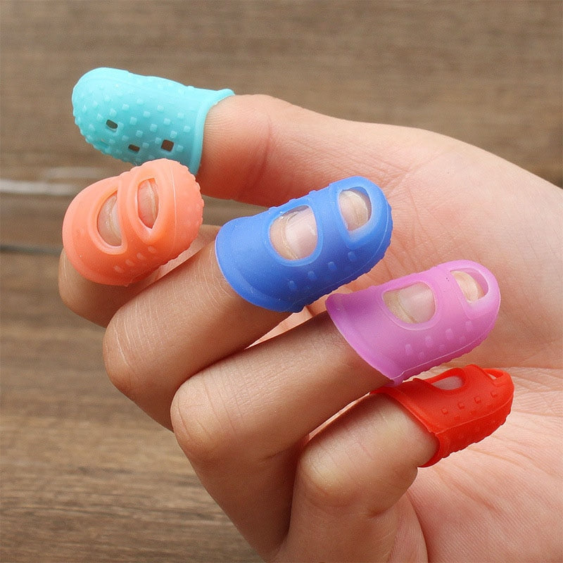 5pcs/Lot Multifunctional Silicone Thimbles