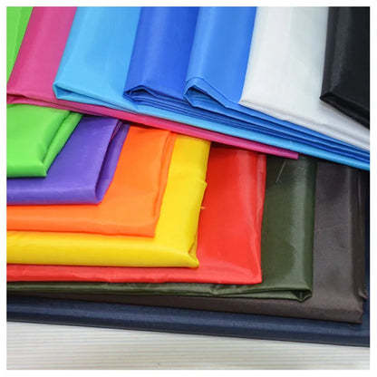 Outdoor waterproof and weatherproof fabric Soft umbrella fabric Shower curtain fabric Thin PU transparent coating fabric