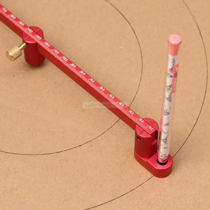 300mm Woodworking scribing Gauge Center Finder ruler scribing Circle ruler Woodworking Compass