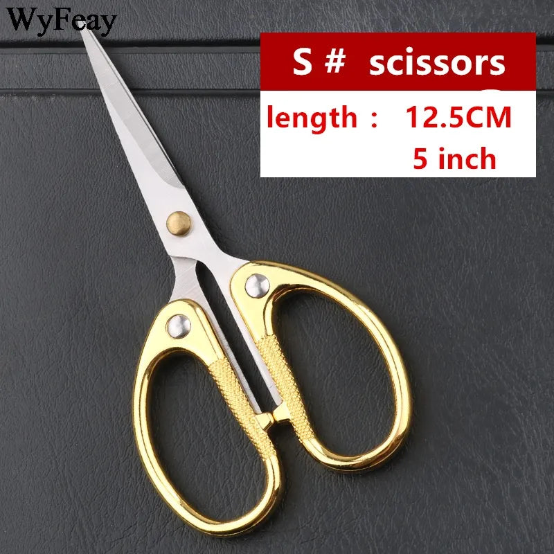 1 Pcs Professional Sewing Scissors Cuts Straight and Fabric Clothing Tailor's Scissors Household Stationery office scissors Tool