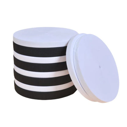 5 meters 3/6/9/12/15/25/30/35/40MM White/black Nylon Highest Elastic Bands Garment Trousers Sewing Accessories DIY