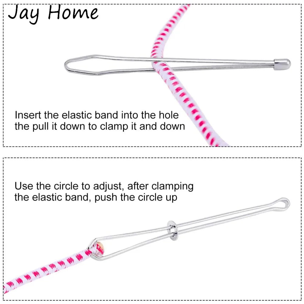 Flexible Drawstring Threader Sewing Threader Tool Sewing Loop Turner Hook Metal Tweezers Flat Plastic Threader DIY Sewing Tools