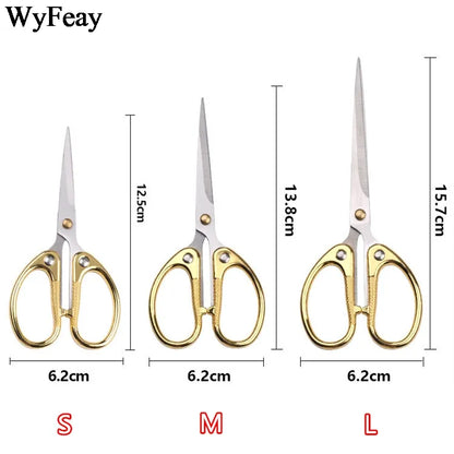 1 Pcs Professional Sewing Scissors Cuts Straight and Fabric Clothing Tailor's Scissors Household Stationery office scissors Tool