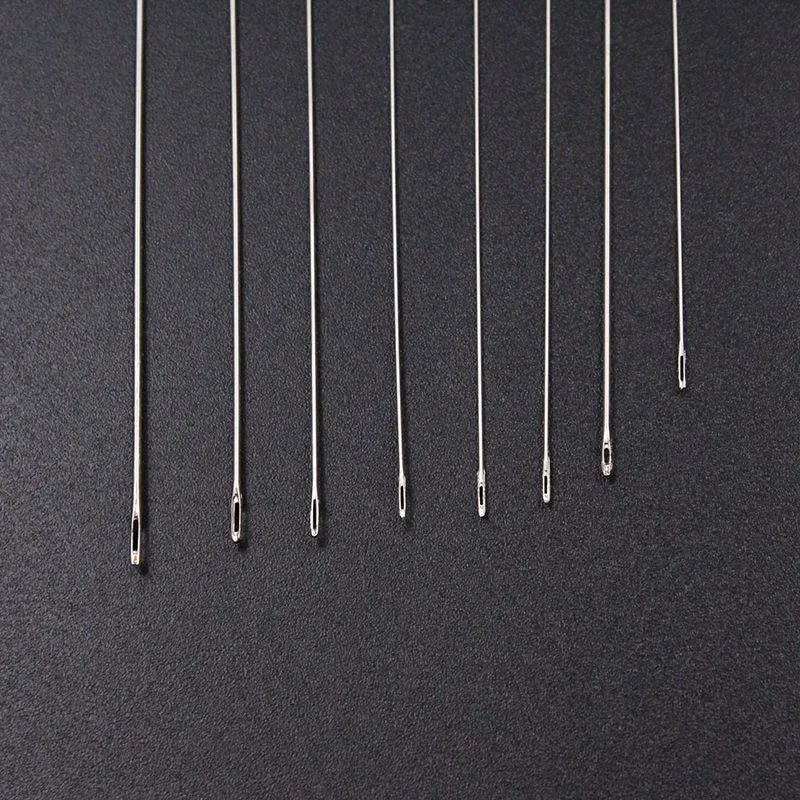 30/25pcs Metal Beading Needles for Beads Threading String Tambour/Jewelry Bracelet Necklace Making Pins Cord Tools Pins DIY