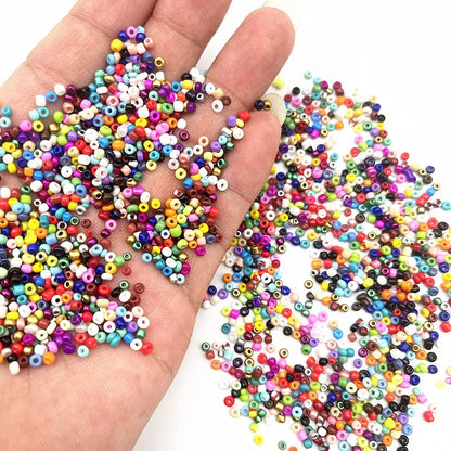 4mm 15g Effect of The Lacquer That Bake Charm Czech Glass Seed Beads DIY Bracelet Beads for Jewelry Making Accessories