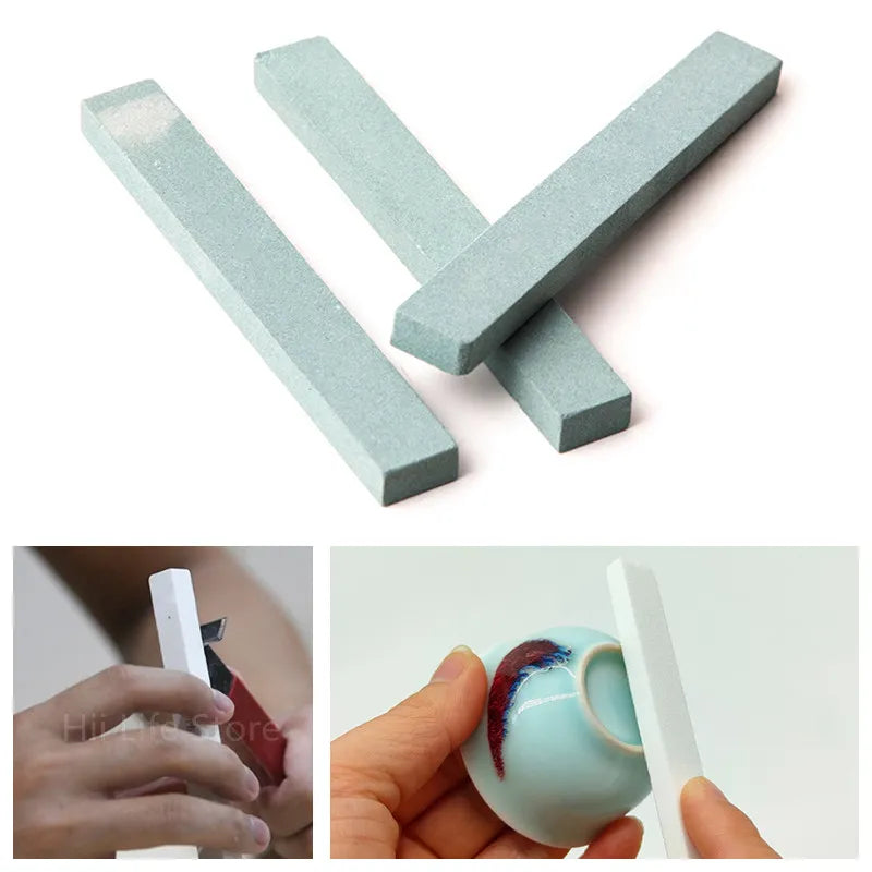 Pottery Tools Polishing Stone Small Coarse Grinding Ceramic Whetstone Ceramic Bottom Sticky Glaze Polishing Grinding Tools