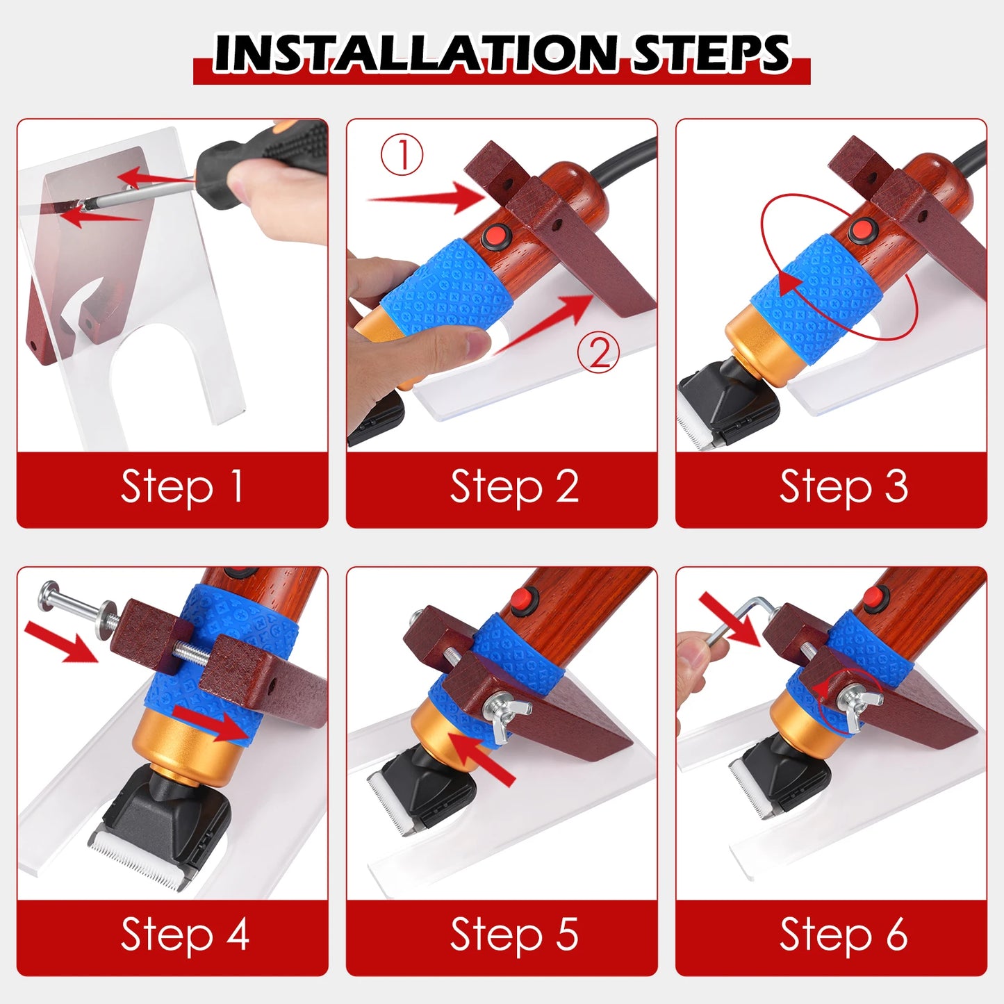 Tufting Carpet Trimmer With Shearing Guide Rug Carver Tufting Gun Trimmer Electric Rug Tuft Carver Clippers Carpet Carving Tool