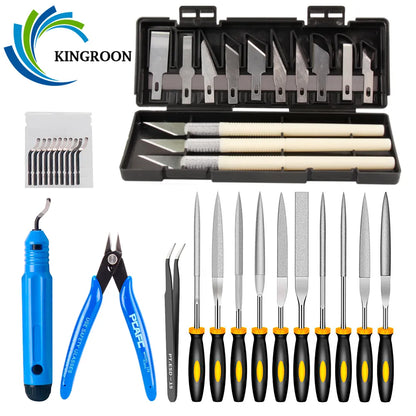 KINGROON Deburring Tool Kit Engraving Knife Carving Tool