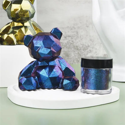 Mirror Chameleons Resin Pigment Glitter Magic Discolored Pearlescent Powder DIY Crystal Epoxy Resin Mold Jewelry Making Dye