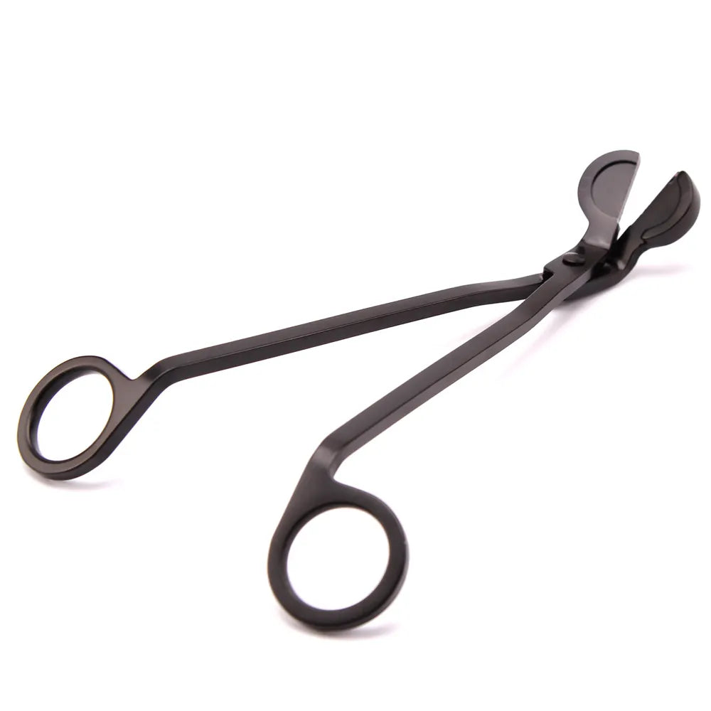 Stainless Steel Candle Wick Scissors, Hooks, Covers, and Trays