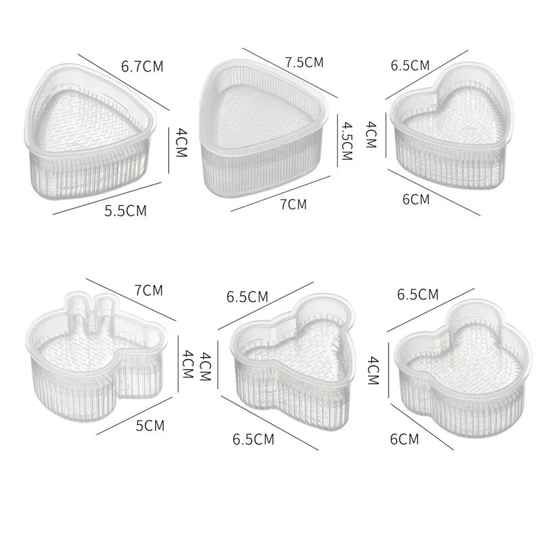 Kitchen Accessories Sushi Mould Triangle Mould Sushi Machine Mould Sushi Tool Onigiri Rice Ball Bento Machinenori