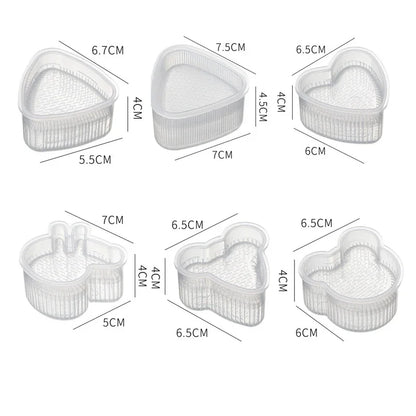 Kitchen Accessories Sushi Mould Triangle Mould Sushi Machine Mould Sushi Tool Onigiri Rice Ball Bento Machinenori