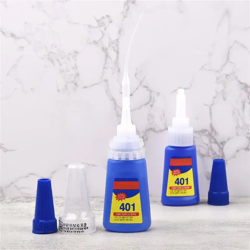 401 Glue Instant Fast Adhesive Bottle Stronger Super Glue Multi-Purpose Fix HOT Super Strong Liquid Colorless Adhesive Glue