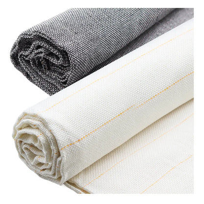 1.5x4 meter Monk Cloth Tufting Cloth Marked Lines Woven for Making Garments DIY Monk Cloth Carpet Tapestry Rug Making Needlework