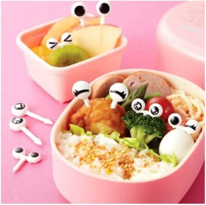 sandwich cutters Cartoon baking molds sauce bottle fruit fork food picks suitable for lunch school children Bento accessories