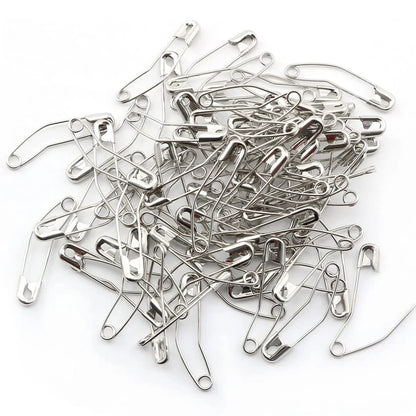 30PCS Silver Curved Safety Pins Size 27/38/50MM Quilting Basting Pins Bent Safety Pins Sewing Pins for DIY Quilting and Knitting