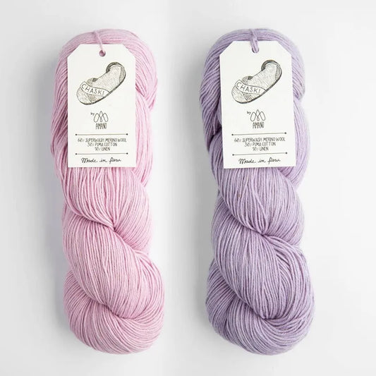 Amano  Chaski Yarn Superwash Merino Wool Pima Cotton Linen Yarn