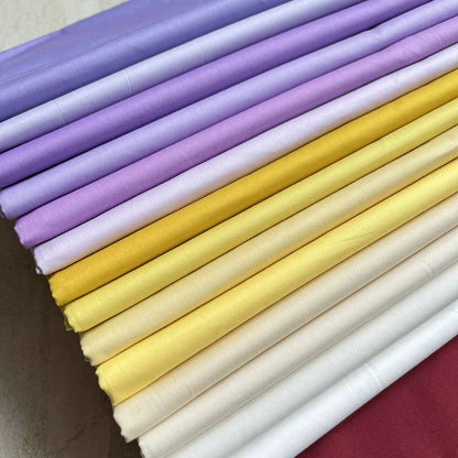 155x50cm 40s Cotton Imitation  Solid Color Poplin High Quality Clothing Fabric, Making Blouse Children's Clothing Cloth