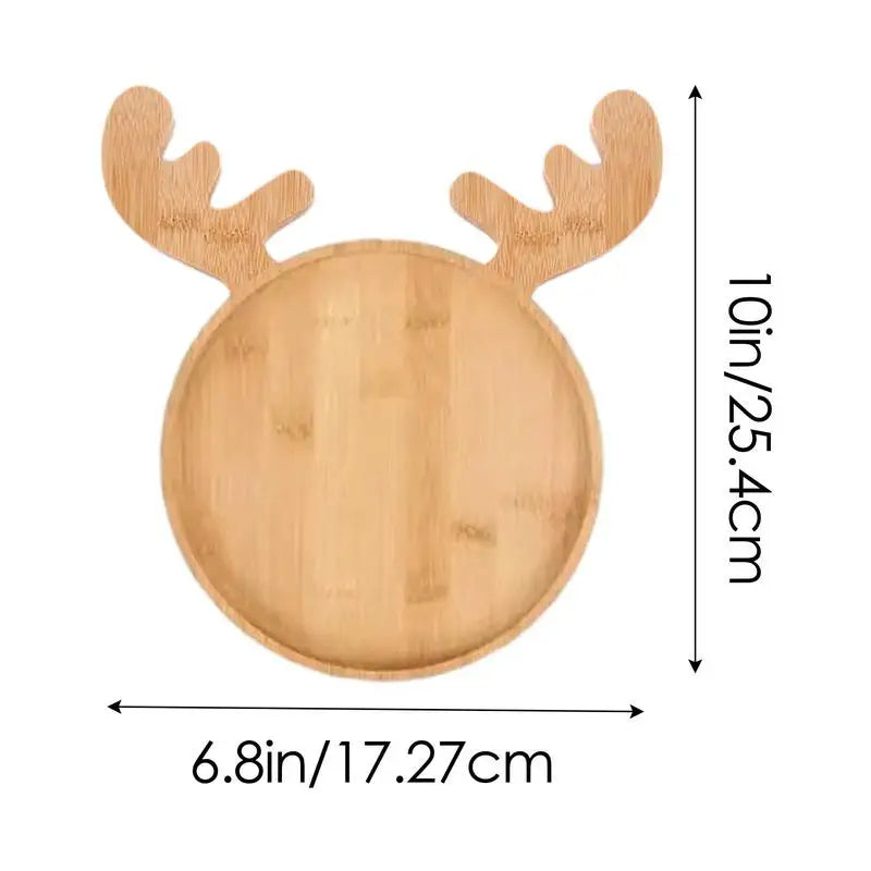 wooden Charcuterie Board Christmas Elk Router Templates Woodworking Tracing Stencils Cut Guide Tools For Deli Small Shop Home