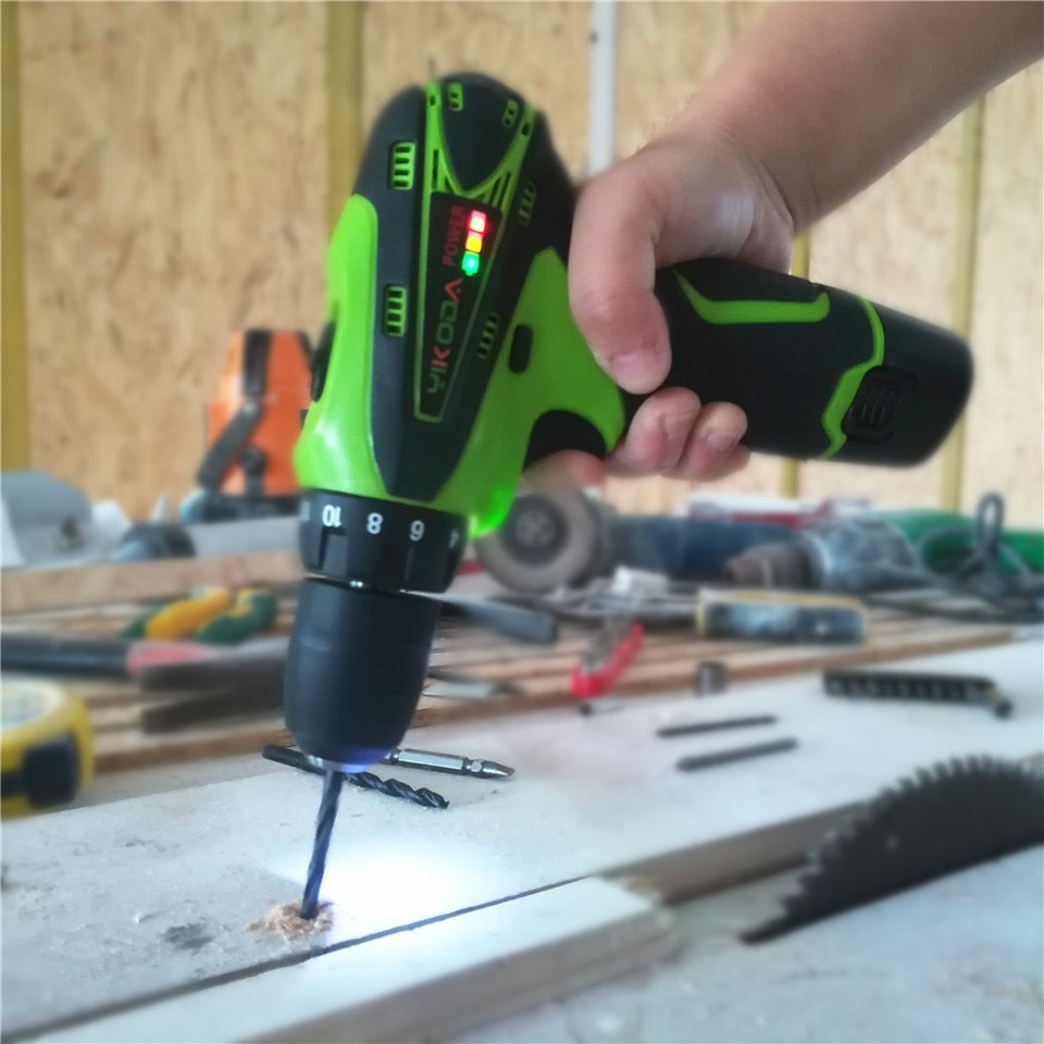 YIKODA Electric Screwdriver Cordless Drill