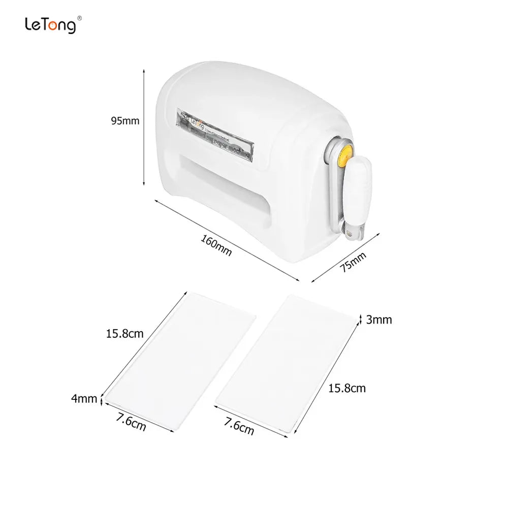 2024 New Portable Manual Die Cutting Embossing  DIY Scrapbooking Die-Cut Machine Cutting Pads For Paper Card