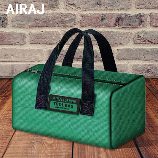 AIRAJ Tool Bag Large Capacity Thickened Wear-Resistant Oxford Cloth Multifunctional Portable Electrician Storage Bag