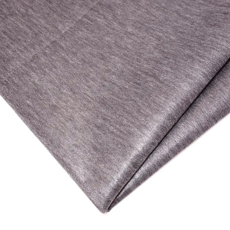 Gray White Black Non-woven Fabric Interlinings & Linings Iron On Sewing Patchwork Adhesive Single-sided