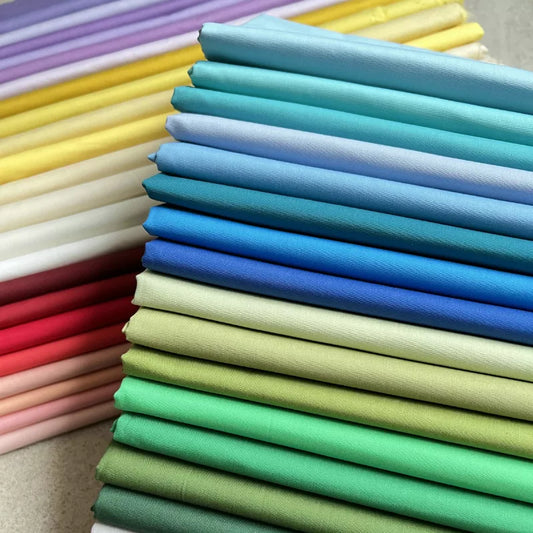 155x50cm 40s Cotton Imitation  Solid Color Poplin High Quality Clothing Fabric, Making Blouse Children's Clothing Cloth