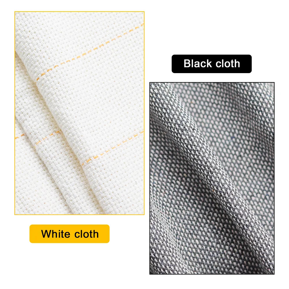 1.5x4 meter Monk Cloth Tufting Cloth Marked Lines Woven for Making Garments DIY Monk Cloth Carpet Tapestry Rug Making Needlework